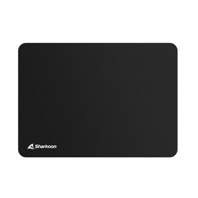 Sharkoon 1337 V2 Gaming Mat L, Noir, Monochromatique, Base antidérapante, Tapis de souris de jeu