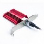TP-LINK TX401, Interne, Avec fil, PCI Express, Ethernet, 10000 Mbits, Rouge