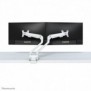 Neomounts FPMA-D750DWHITE2 Support d'écran à fixer 10-32" - ressort à gaz - Topfix - arrêt 180, Collier de serrage passe-fil, 8 kg, 25,4 cm 10", 81,3 cm 32", 100 x 100 mm, Blanc