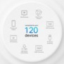 TP-LINK Deco X10, Blanc, Interne, Routeur maillé, 190 m², Bi-bande 2,4 GHz 5 GHz, Wi-Fi 6 802.11ax
