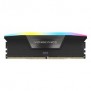 Corsair Vengeance RGB CMH64GX5M2D6000C40, 64 Go, 2 x 32 Go, DDR5, 288-pin DIMM, Noir
