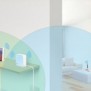 TP-LINK TL-WR802N, Wi-Fi 4 802.11n, Monobande 2,4 GHz, EthernetLAN, Bleu, Blanc, Routeur portable