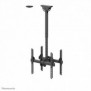 Neomounts NM-C440DBLACK Support de plafond pour double écran 32-60" - h56-91 cm, 200 x 200 mm, 400 x 400 mm, -20 - 5, 0 - 360, 6, Noir