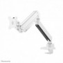 Neomounts NM-D775WHITEPLUS Support d'écran à fixer 10-49" - ressort à gaz - Topfix - arrêt 180, Collier de serrage passe-fil, 18 kg, 25,4 cm 10", 124,5 cm 49", 100 x 100 mm, Blanc