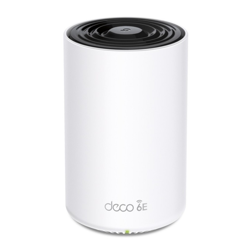 TP-LINK Deco XE751-pack, Blanc, Interne, 270 m², Tri-bande 2,4 GHz 5 GHz 5 GHz, Wi-Fi 6 802.11ax, 802.11a, 802.11b, 802.11g, Wi-Fi 4 802.11n, Wi-Fi 5 802.11ac, Wi-Fi 6 802.11ax, Wi-Fi 6E