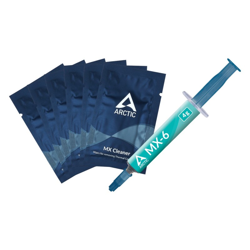 Arctic MX-6, Pâte thermoconductible, Gris, 4 g, 1 pièce, 66 mm, 120 mm