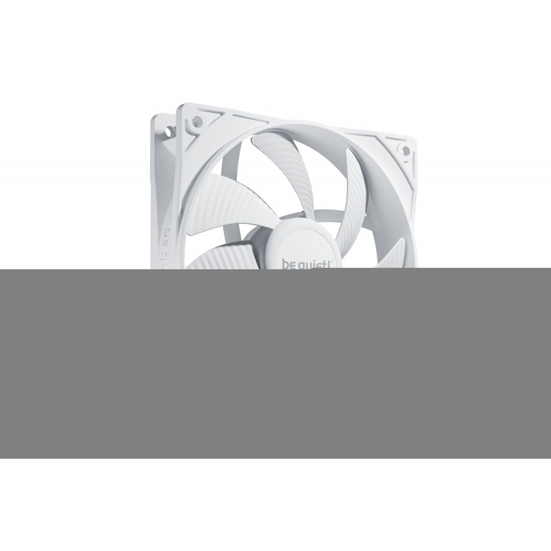 Be Quiet! Pure Wings 3 120 mm PWM | Ventilateur PC White, Ventilateur, 12 cm, 1600 trmin, 84,8 m³h, Blanc
