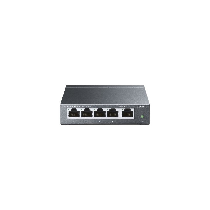 TP-LINK TL-SG105S, Non-géré, Gigabit Ethernet 101001000, Full duplex, Bureau