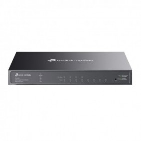 TP-LINK Omada TL-SG2008P, Géré, L2L2+, Gigabit Ethernet 101001000, Connexion Ethernet, supportant l'alimentation via ce port , Grille de montage