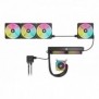 Corsair CUE LINK QX120 RGB, Ventilateur, 12 cm, 480 trmin, 2400 trmin, Noir, Blanc