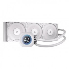 Corsair Nautilus 360 RS, Refroidisseur de liquide tout-en-un, 12 cm, 2100 trmin, Blanc