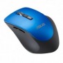 ASUS WT425, Droitier, Optique, RF sans fil, 1600 DPI, Noir, Bleu