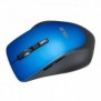 ASUS WT425, Droitier, Optique, RF sans fil, 1600 DPI, Noir, Bleu