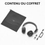 Logitech Zone Wireless 2, Sans fil, BureauCentre d'appels, 230 g, Casque, Graphite