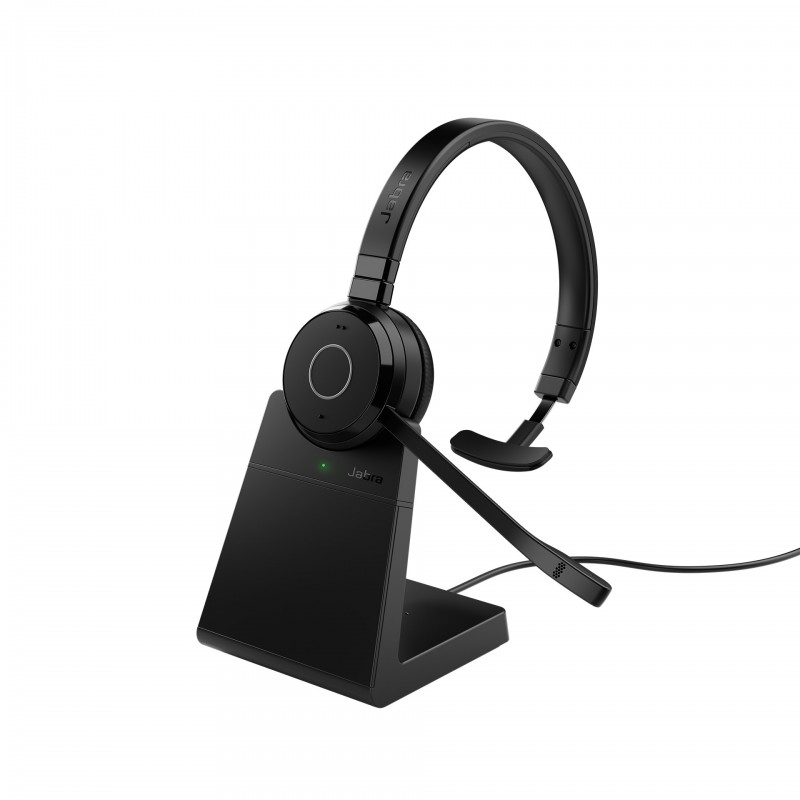 Jabra Evolve 65 TE, Avec fil &sans fil, 150 - 6800 Hz, BureauCentre d'appels, 75 g, Casque, Noir