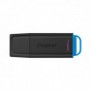 Kingston DataTraveler 128Go Stockage portable USB 3.2 Gen 1 Exodia Noir + Bleu, 128 Go, USB Type-A, 3.2 Gen 1 3.1 Gen 1, Casquette, 8,96 g, Noir, Bleu