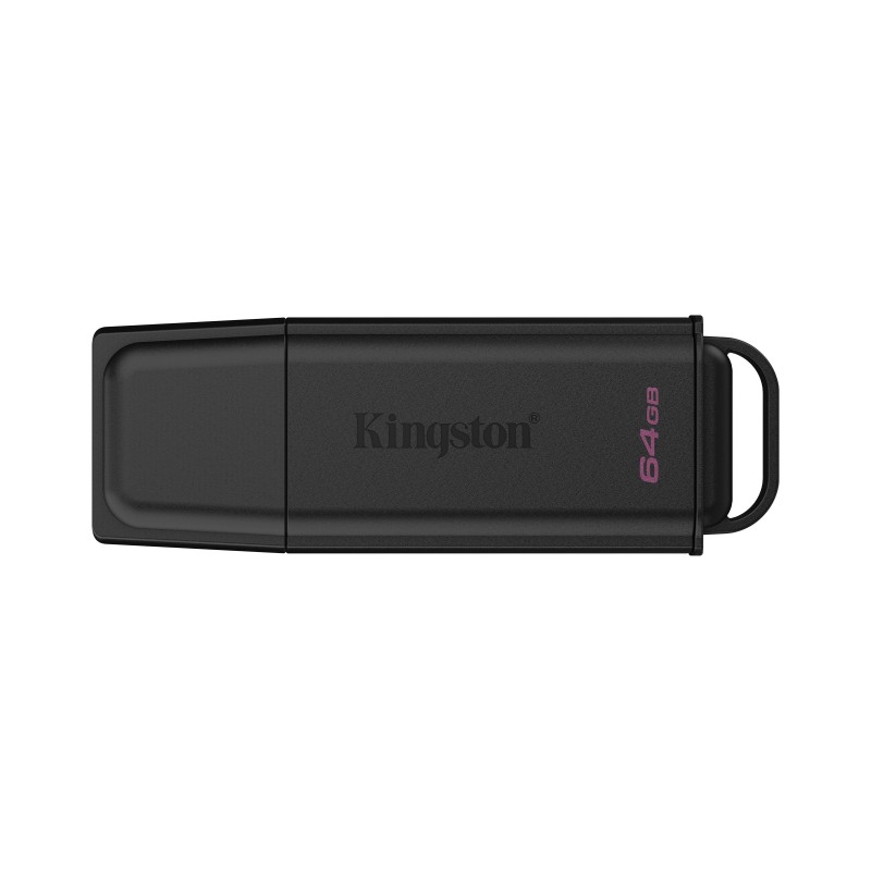 Kingston DataTraveler 64Go Stockage portable USB 3.2 Gen 1 Exodia Noir, 64 Go, USB Type-A, 3.2 Gen 1 3.1 Gen 1, Casquette, 8,96 g, Noir