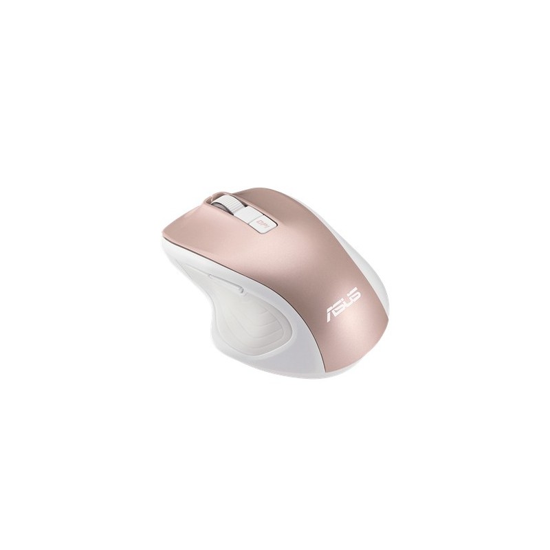 ASUS MW202C, Droitier, IR LED, RF sans fil, 4000 DPI, Or rose