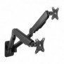 LogiLink BP0146, 18 kg, 43,2 cm 17", 81,3 cm 32", 100 x 100 mm, Réglage de la hauteur, Noir