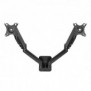 LogiLink BP0146, 18 kg, 43,2 cm 17", 81,3 cm 32", 100 x 100 mm, Réglage de la hauteur, Noir