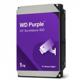 WD Purple , 1 To, 5400 trmin, 64 Mo, 3.5", Série ATA III