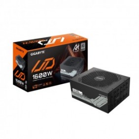 Gigabyte UD1600PM PG5 AI TOP, 1600 W, 100 - 240 V, 5060 Hz, 15 - 7.5 A, Actif, 150 W
