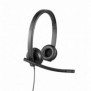 Logitech Casque H570e Confortable, abordable et construit pour durer, Avec fil, BureauCentre d'appels, 31,5 - 20000 Hz, 111 g, Casque, Noir