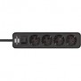 Brennenstuhl 1153240000, 1,5 m, Intérieure, Type F, Type F CEE 74, IP20, Noir
