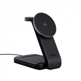 Trust Viro, USB, Recharge sans fil, Noir