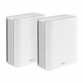 ASUS ZenWiFi BT8 2-pack, Blanc, Interne, Système maillé, Énergie, 548 m², Tri-bande 2,4 GHz 5 GHz 6 GHz