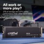 Crucial P310, 500 Go, M.2, 6600 Mos