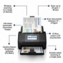 Epson WorkForce ES-590W, 215,9 x 6096 mm, 600 x 600 DPI, 30 bit, 24 bit, 8 bit, 45 ppm