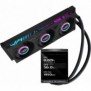ASUS ROG Strix LC IV 360 ARGB LCD, Kit de refroidissement du liquide, 12 cm, Noir