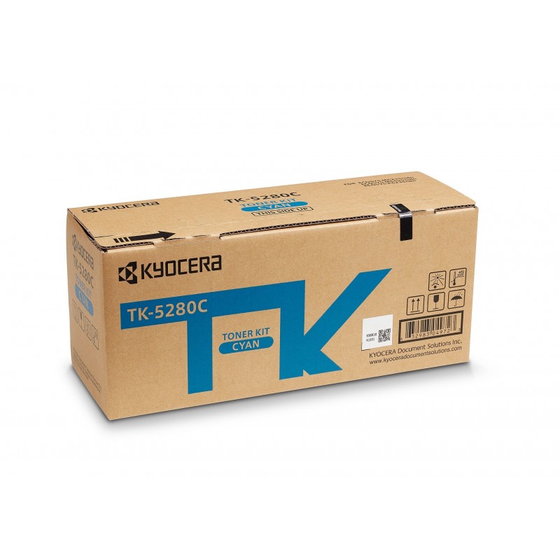 Kyocera TK-5280C, 11000 pages, Cyan, 1 pièce