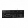 Cherry Contour Design STREAM KEYBOARD Clavier filaire, noir, USB, AZERTY - FR, Taille réelle 100 %, Avec fil, USB, Clavier mécanique, AZERTY, Noir