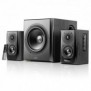 Edifier S351DB, 2.1 canaux, 150 W, Noir, Sans fil, 1,8 m, Rotatif