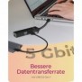 ICY BOX IB-HUB1439-LAN, Avec fil, USB 3.2 Gen 1 3.1 Gen 1 Type-A, 1000 Mbits, IEEE 802.1Q, IEEE 802.1as, IEEE 802.1p, IEEE 802.3, IEEE 802.3az, IEEE 802.3u, IEEE 802.3x, Noir, 5 Gbits