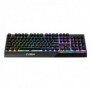 MSI VIGOR GK30, Avec fil, USB, Clavier mécanique, QWERTZ, LED RGB, Noir