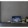 Brennenstuhl 1153590610, 2 m, 6 sortie CA, Intérieure, Courbe, IP20, Noir, Argent