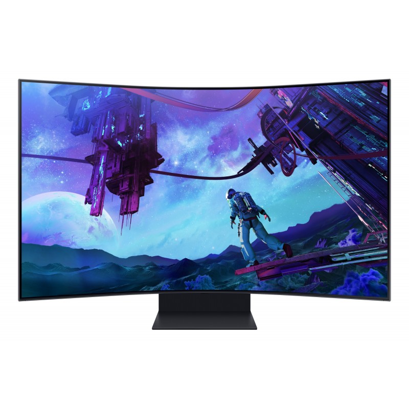 Samsung G97NC, 139,7 cm 55", 3840 x 2160 pixels, 4K Ultra HD, LED, 1 ms, Noir