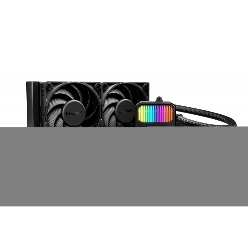 Be Quiet! Silent Loop 3 240 mm | Système de refroidissement liquide tout-en-un, 240 mm, noir, socket Intel et AMD, Refroidisseur de liquide tout-en-un, 12 cm, 130,3 m³h, Noir