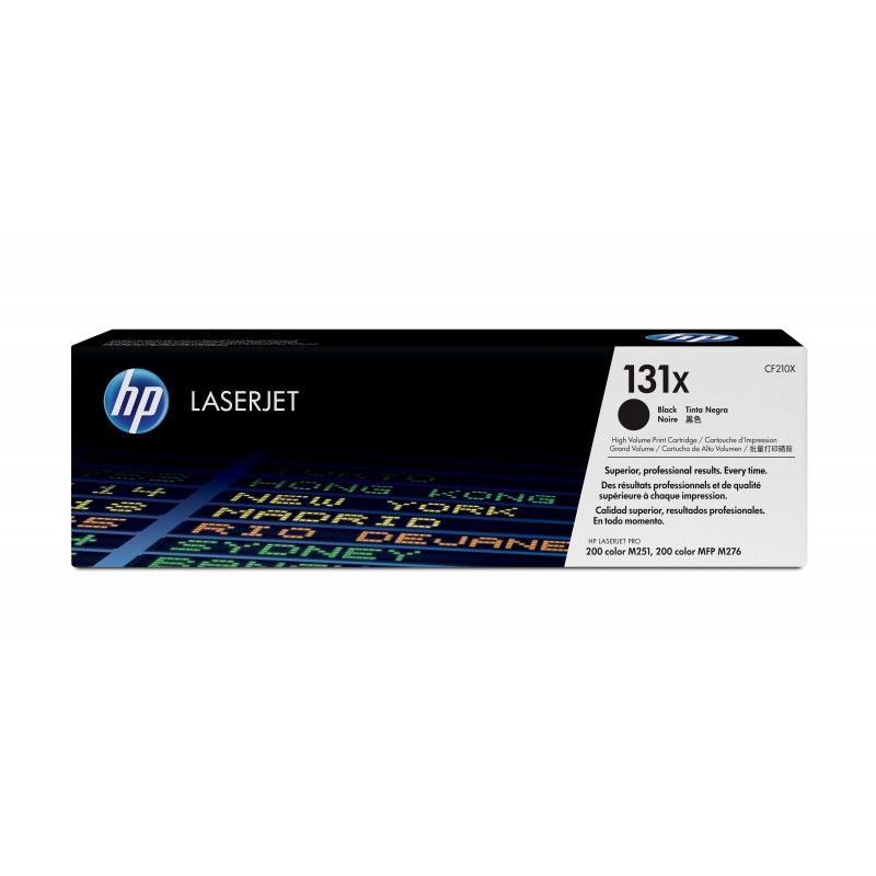 HP 131X toner LaserJet noir grande capacité authentique, 2400 pages, Noir, 1 pièce