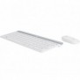Logitech 920-009189, Taille réelle 100 %, Sans fil, RF sans fil, QWERTZ, Blanc, Souris incluse