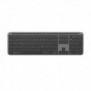 Logitech Signature Slim K950, Taille réelle 100 %, Sans fil, RF sans fil + Bluetooth, Commutateur de touche « ciseaux », QWERTZ, Graphite