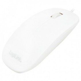 LogiLink ID0062, Optique, USB Type-A, 1000 DPI, Blanc