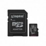 Kingston 512GB microSDXC Canvas Select Plus Gen3 150MBs A1 Adaptateur SD inclus, 512 Go, MicroSDXC, Classe 10, UHS-I, 150 Mos, Class 3