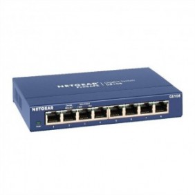 Netgear ProSafe GS108 - Switch - Copper Wire 1 Gbps - Rack module