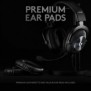 Logitech G Pro X wired gaming, Avec fil, Gaming, 20 - 20000 Hz, 320 g, Casque, Noir