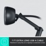 Logitech C505 HD Webcam, 1280 x 720 pixels, 30 ips, 1280x720@30fps, 720p, 60, USB