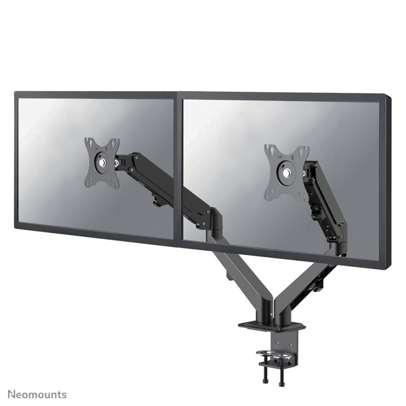 Neomounts DS70-700BL2 Support d'écran à fixer 17-27" - ressort à gaz, Pince, 7 kg, 43,2 cm 17", 68,6 cm 27", 100 x 100 mm, Noir